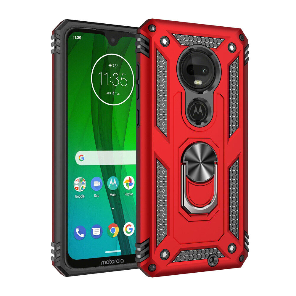Étui à anneau hybride pour Motorola Moto G7 Power Étui à anneau hybride pour Motorola Moto G7 Power